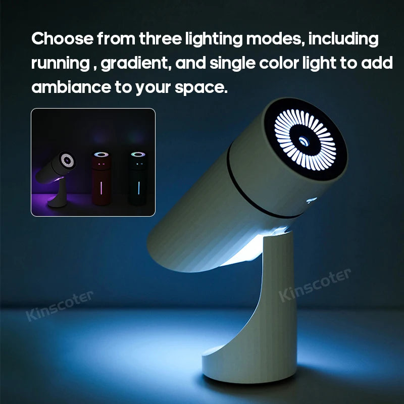 Glowva™ Portable Wireless Humidifier – Rechargeable Aromatherapy