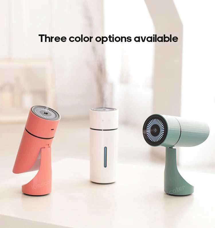 Glowva™ Portable Wireless Humidifier – Rechargeable Aromatherapy