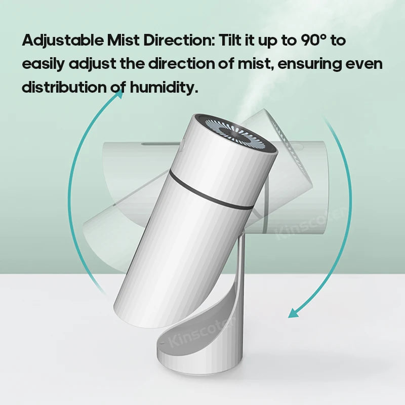 Glowva™ Portable Wireless Humidifier – Rechargeable Aromatherapy